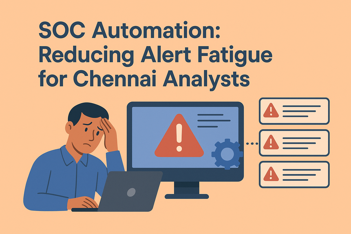 SOC Automation: Reducing Alert Fatigue for Chennai Analysts