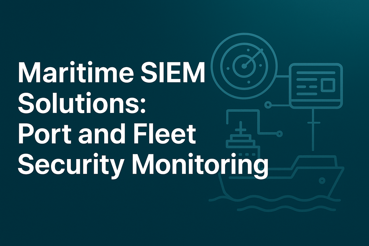 Maritime SIEM Solutions: Port and Fleet Security Monitoring