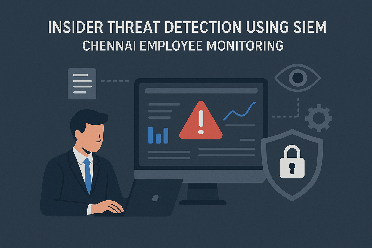 Insider Threat Detection Using SIEM: Chennai Employee Monitoring