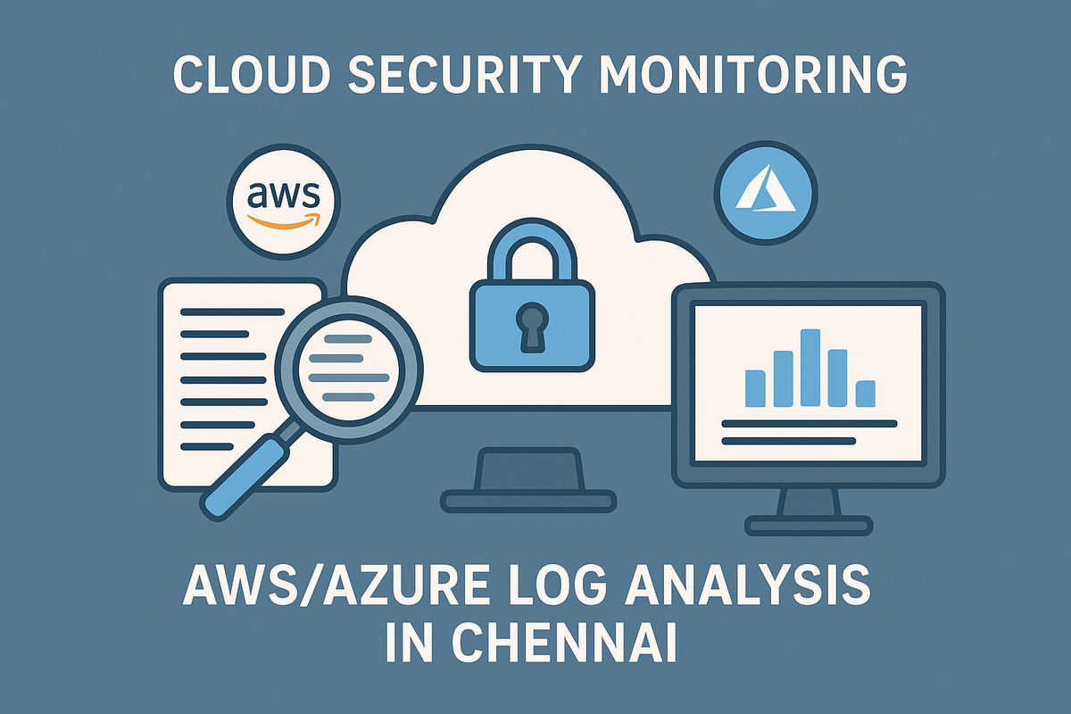 Cloud Security Monitoring: AWS/Azure Log Analysis in Chennai