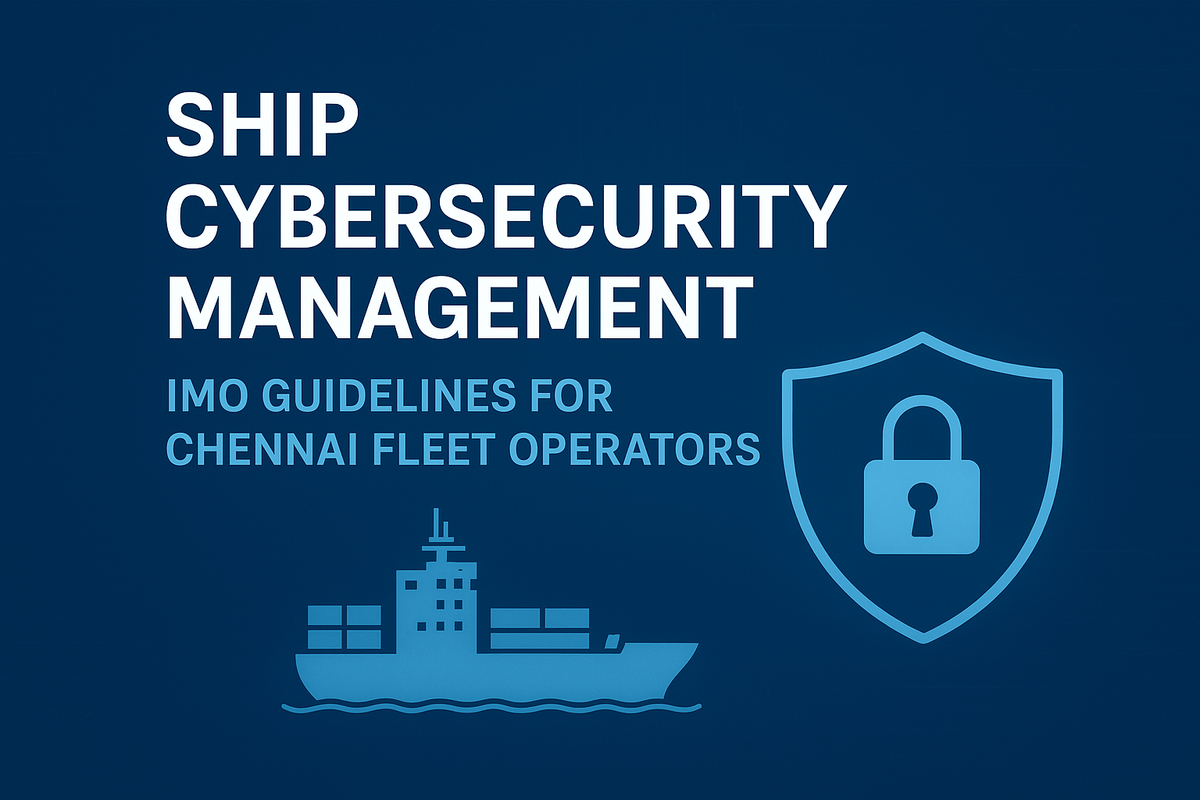 Ship Cybersecurity Management: IMO Guidelines for Chennai Fleet Operators