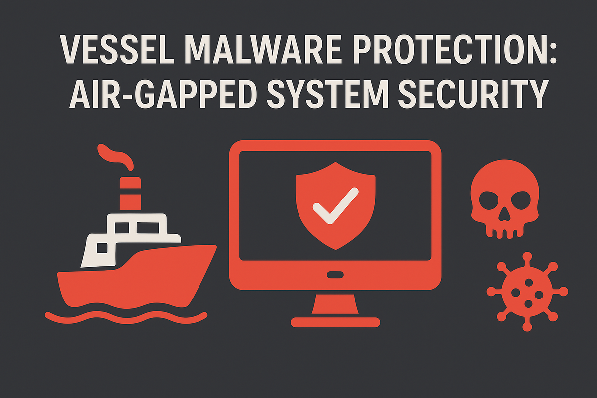 Vessel Malware Protection: Air-Gapped System Security
