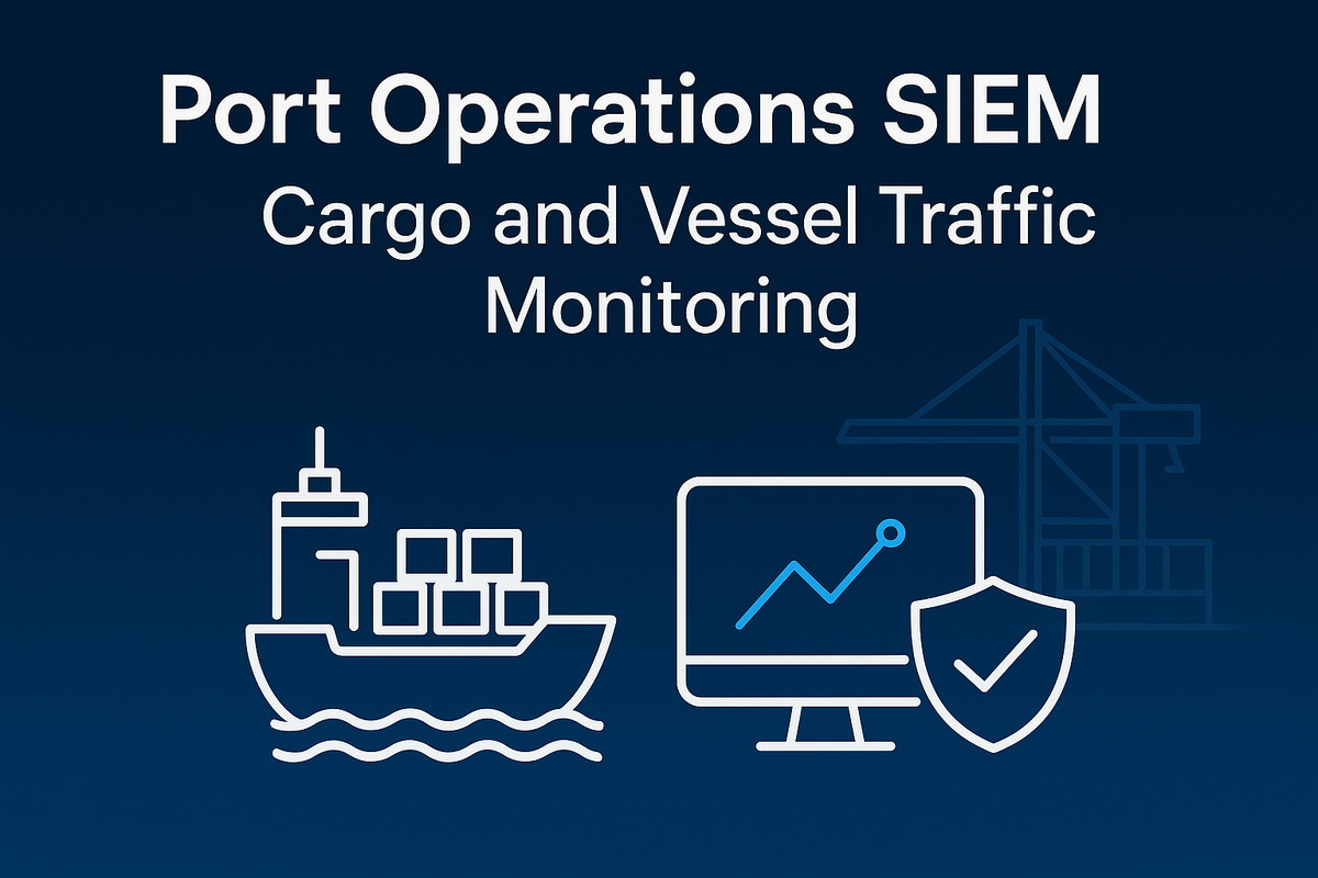 Port Operations SIEM: Cargo and Vessel Traffic Monitoring