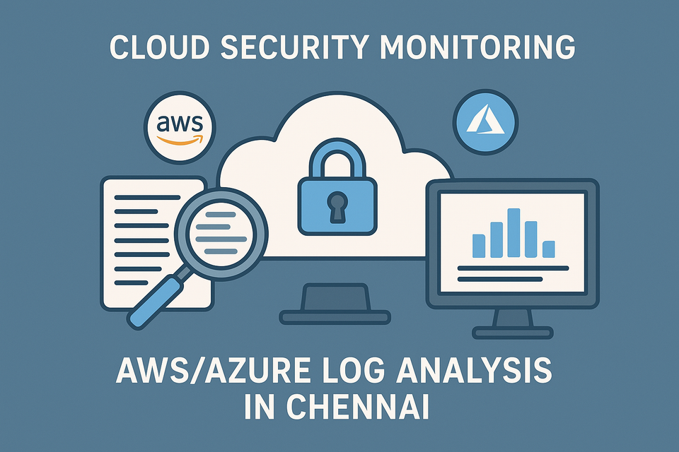 Cloud Security Monitoring: AWS/Azure Log Analysis in Chennai