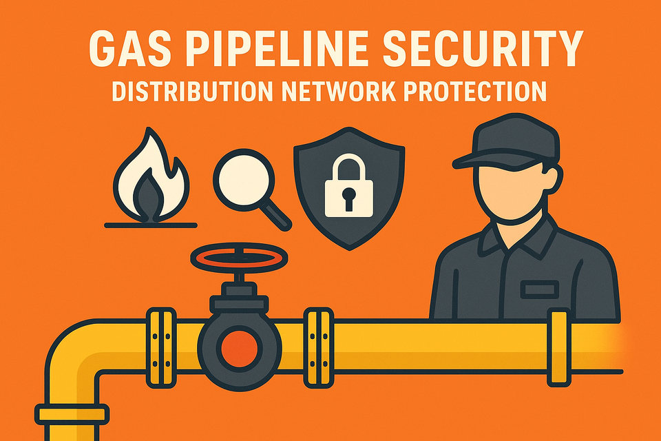 Gas Pipeline Security: Distribution Network Protection