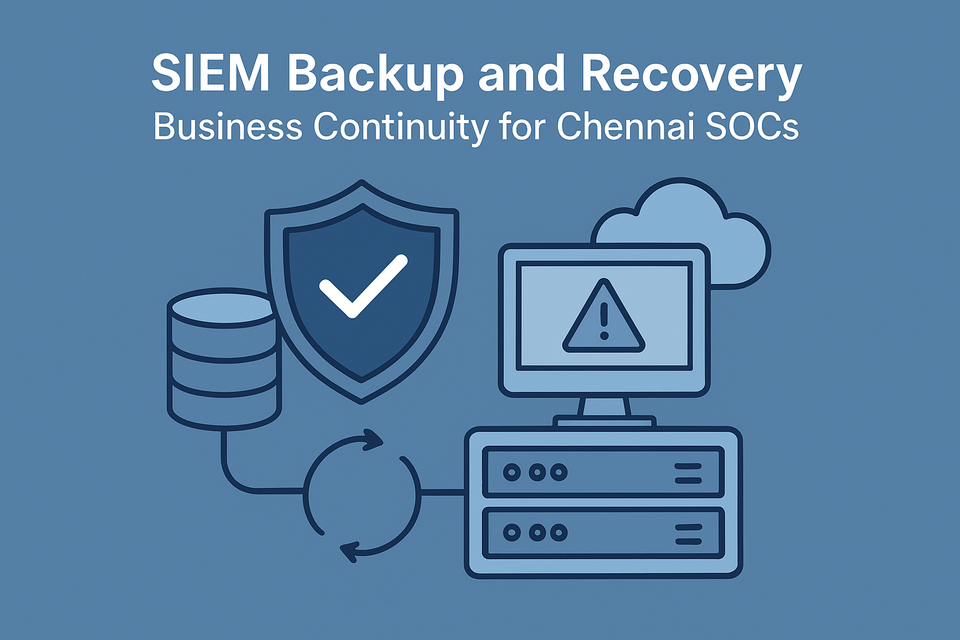 SIEM Backup and Recovery: Business Continuity for Chennai SOCs