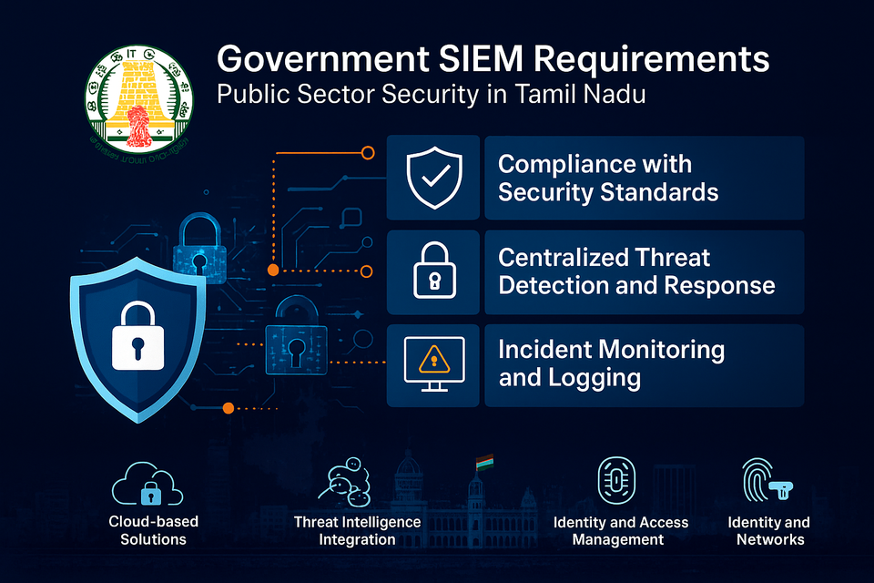 Government SIEM Requirements: Public Sector Security in Tamil Nadu