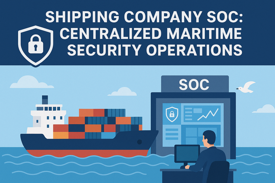Shipping Company SOC: Centralized Maritime Security Operations
